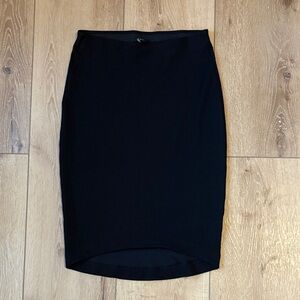 H&M Classic Black Pencil Skirt